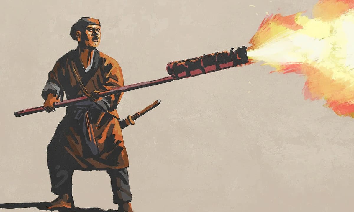 Wie Schusswaffen den Krieg in Đại Việt veränderten