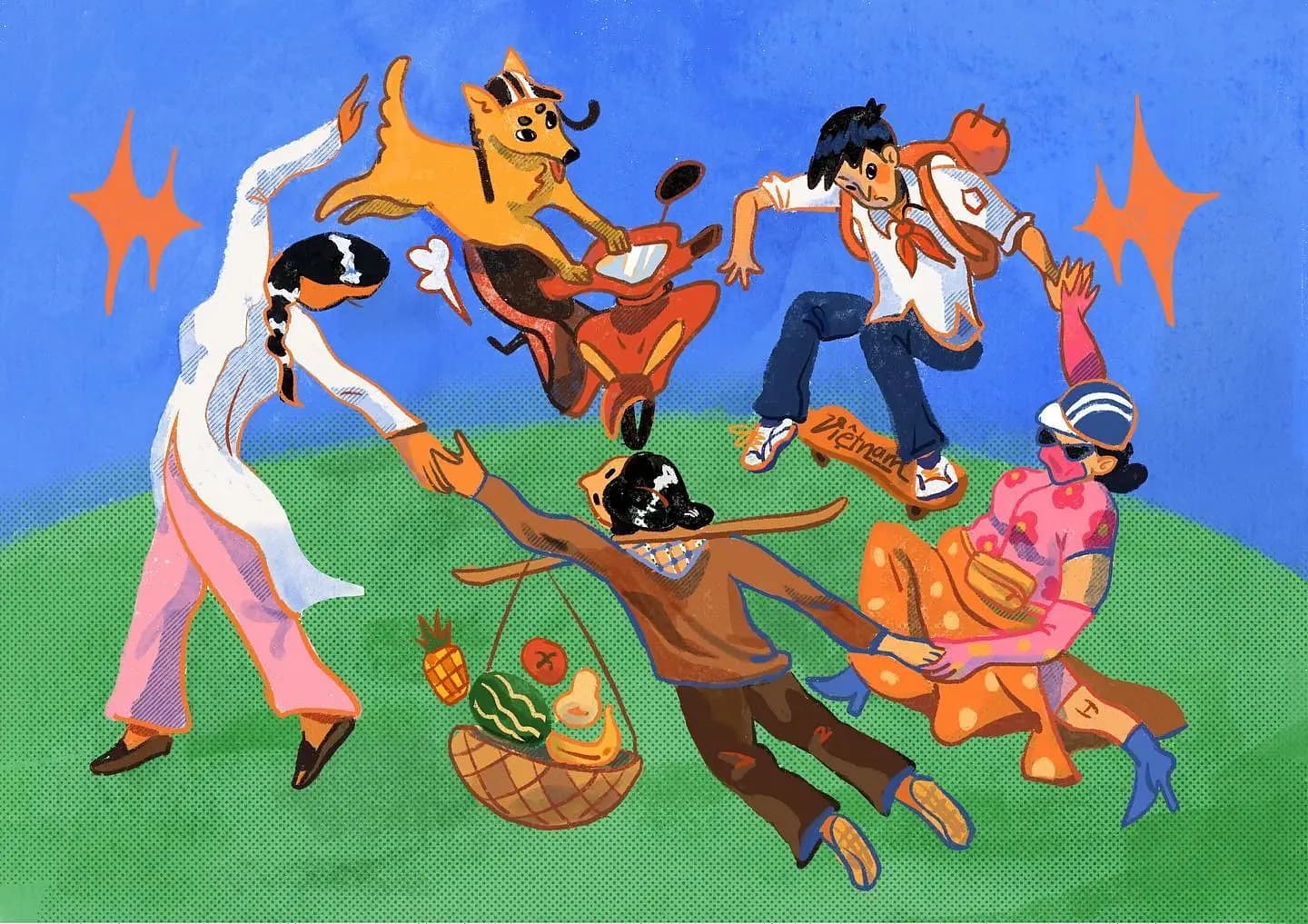 Die bunte und ruhige Kunstwelt von Phuongsongdep