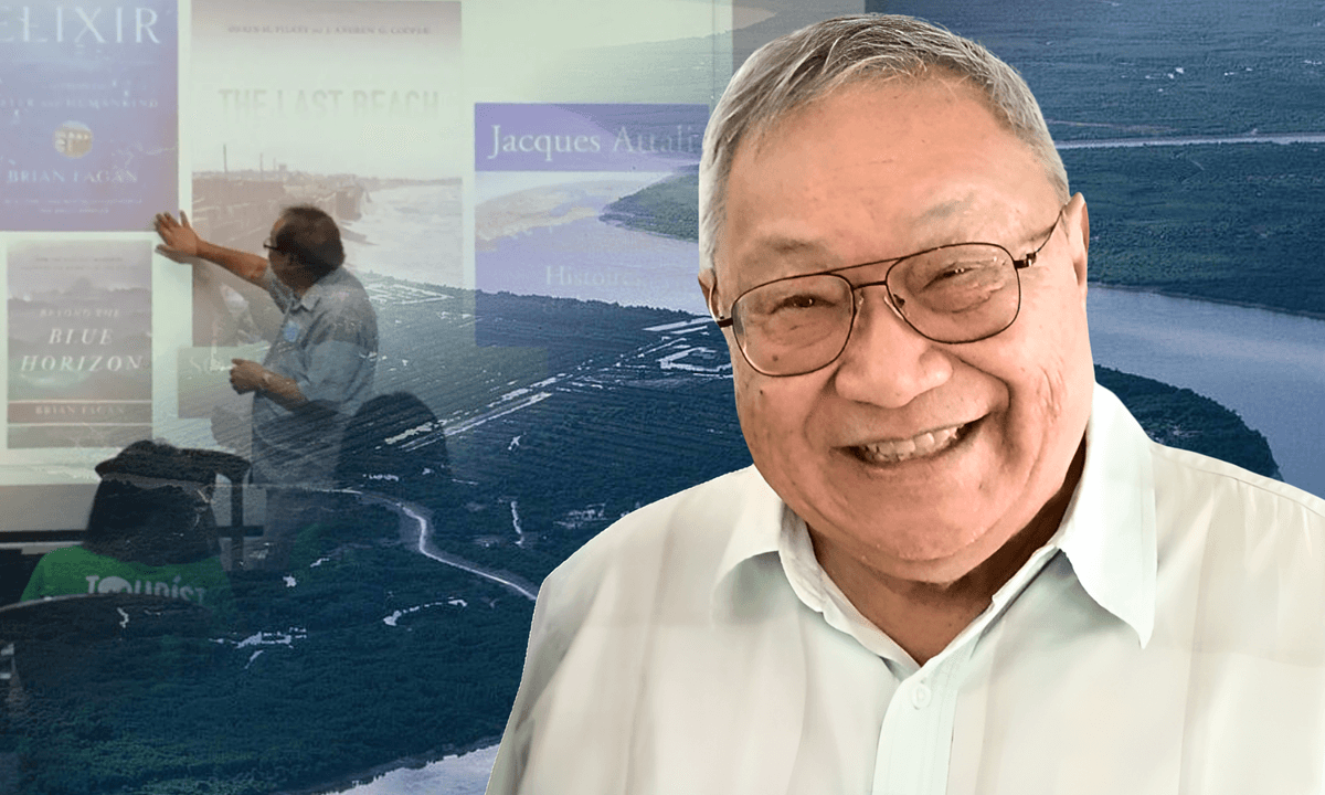 Professor Chung Hoàng Chương und der Fingerabdruck des Mekong