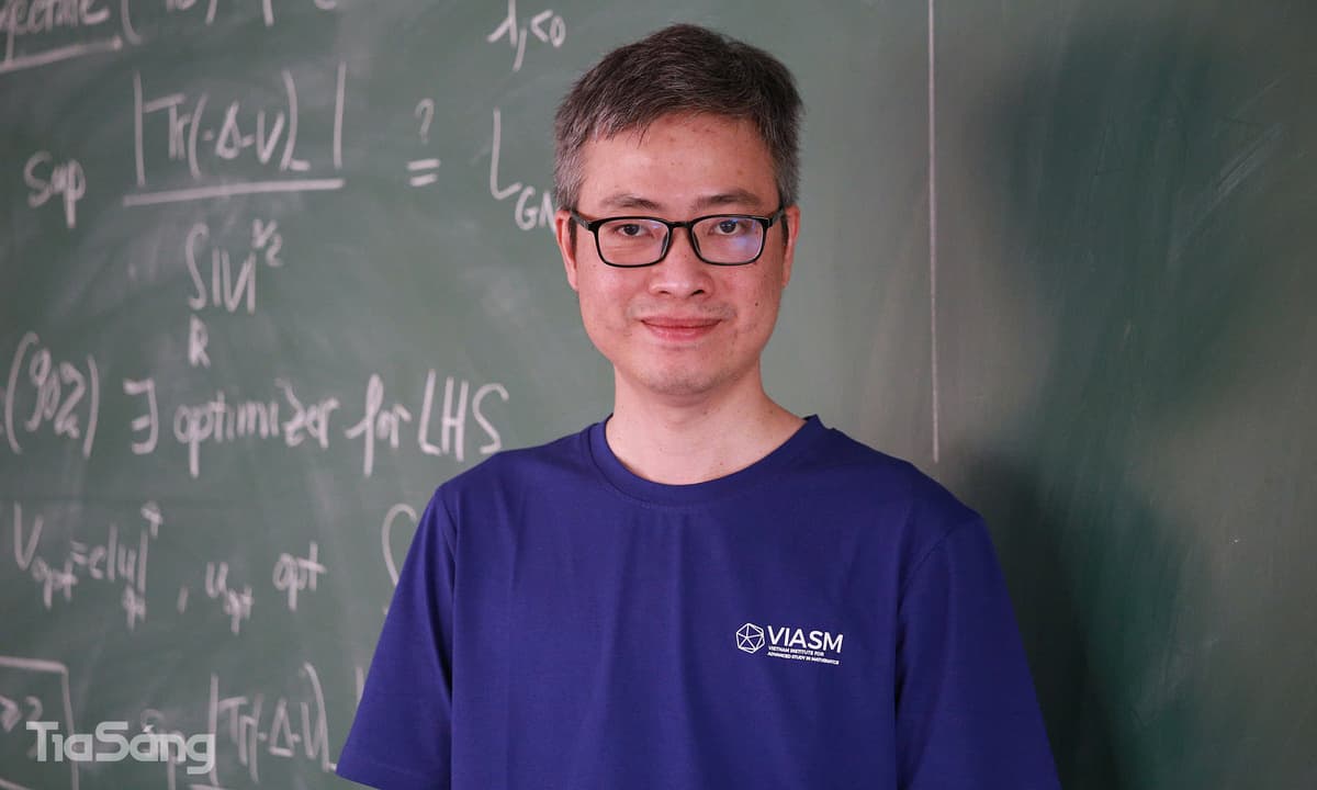 Mathematiker Phan Thành Nam über das Lösen von Problemen