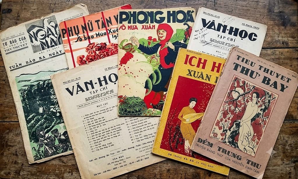 Die wichtigsten Zeitungen für die moderne vietnamesische Literatur