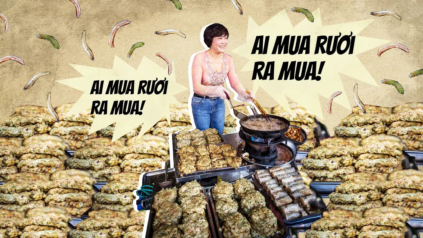 Der Ruf der Rươi-Verkäufer in Hanoi