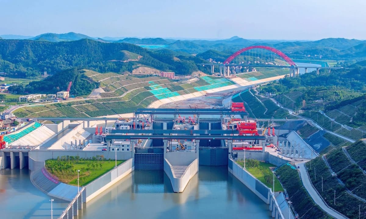 Neuer Kanal in China und Handel mit Südostasien