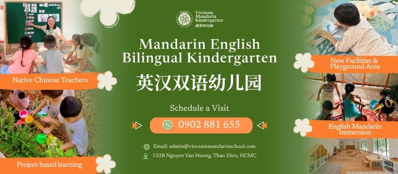 Kinder in Vietnam: Mandarin behalten